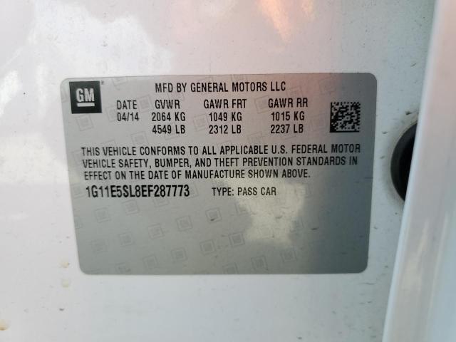 Photo 10 from auction – 2014 CHEVROLET MALIBU 2LT with VIN 1G11E5SL8EF287773
