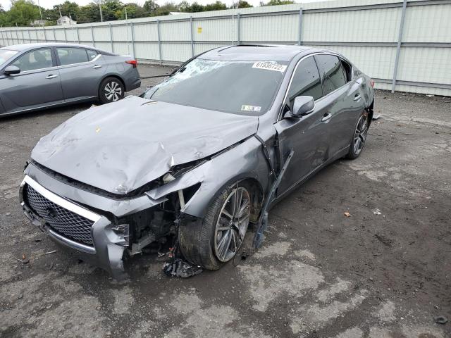 Photo 2 from auction – 2014 INFINITI Q50 BASE with VIN JN1BV7AR3EM698204