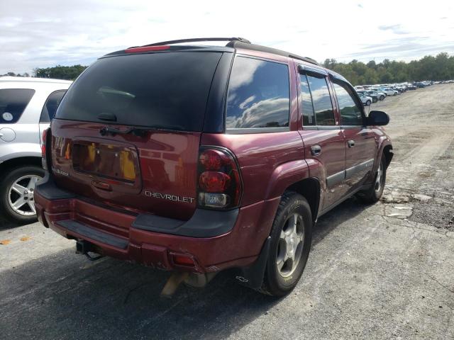 Photo 4 from auction – 2004 CHEVROLET TRAILBLAZE with VIN 1GNDT13S142390118