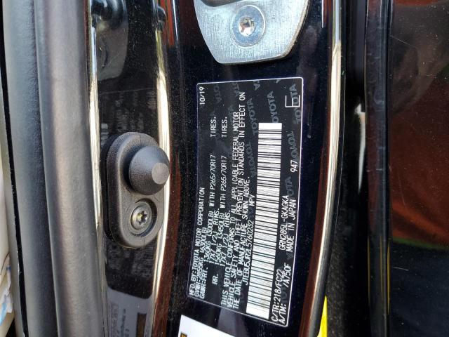Photo 10 from auction – 2020 TOYOTA 4RUNNER SR with VIN JTEBU5JR2L5760232