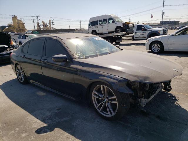 BMW 740 I 2016 with VIN WBA7E2C56GG547825 - Photo from auction