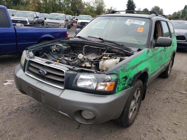 Photo 2 from auction – 2003 SUBARU FORESTER 2 with VIN JF1SG65623H701607