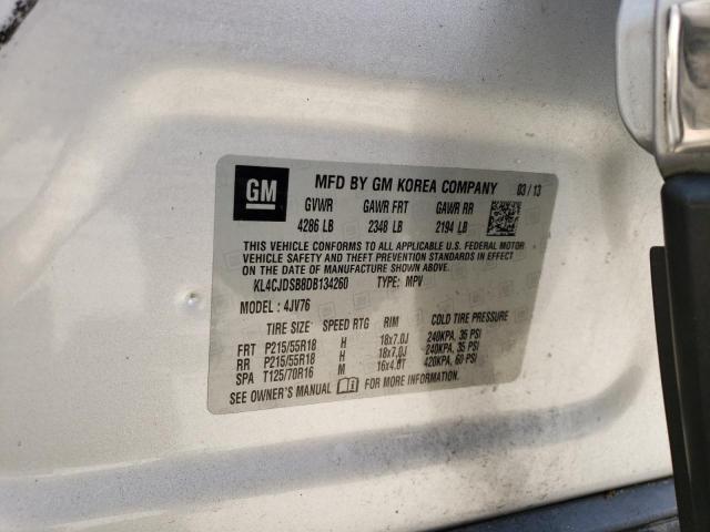 Photo 10 from auction – 2013 BUICK ENCORE PRE with VIN KL4CJDSB8DB134260