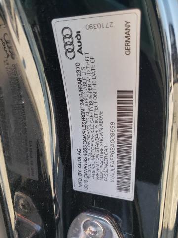 Photo 10 from auction – 2011 AUDI A5 PREMIUM with VIN WAULFAFR6BA008699