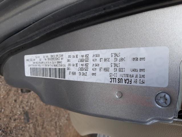 Photo 10 from auction – 2016 DODGE GRAND CARA with VIN 2C4RDGCG0GR224186