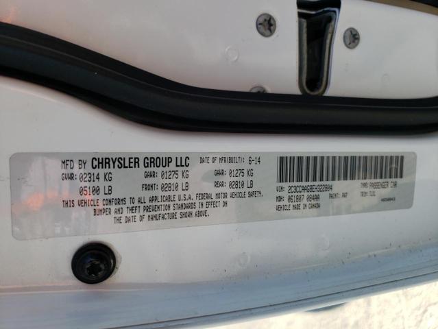 Photo 10 from auction – 2014 CHRYSLER 300 with VIN 2C3CCAAG8EH322804