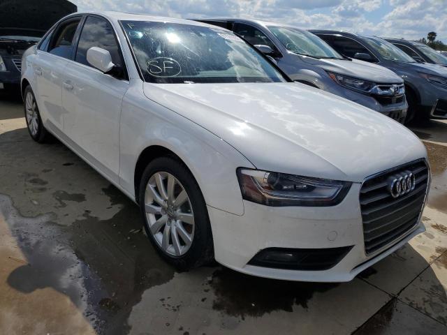 AUDI A4 PREMIUM 2013 with VIN WAUAFAFL3DN008741 - Photo from auction