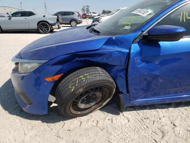 Photo 9 from auction – 2016 HONDA CIVIC LX with VIN 19XFC2F51GE014040