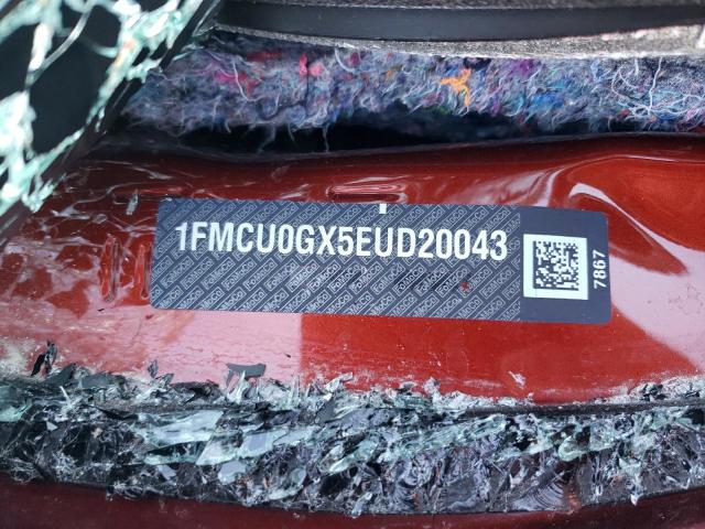 Photo 10 from auction – 2014 FORD ESCAPE SE with VIN 1FMCU0GX5EUD20043