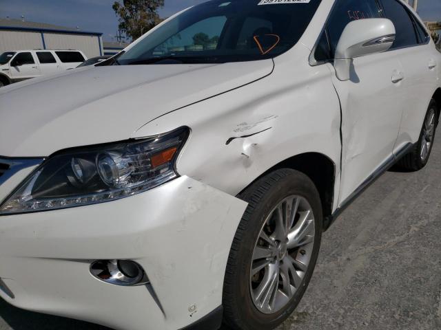 Photo 9 from auction – 2013 LEXUS RX 350 with VIN 2T2ZK1BA0DC120790