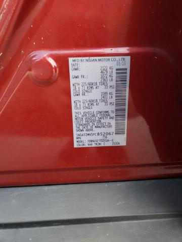 Photo 10 from auction – 2015 NISSAN ROGUE S with VIN 5N1AT2MV5FC852067