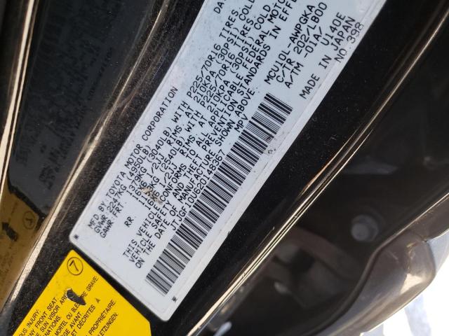 Photo 10 from auction – 2002 LEXUS RX 300 with VIN JTJGF10U620148367