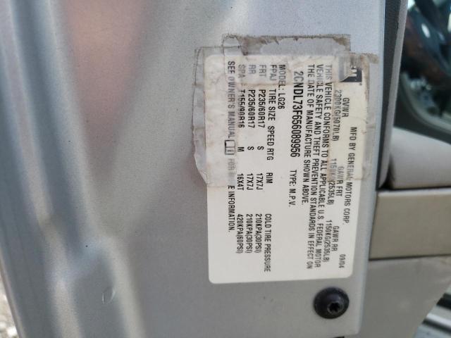 Photo 10 from auction – 2005 CHEVROLET EQUINOX LT with VIN 2CNDL73F656089956