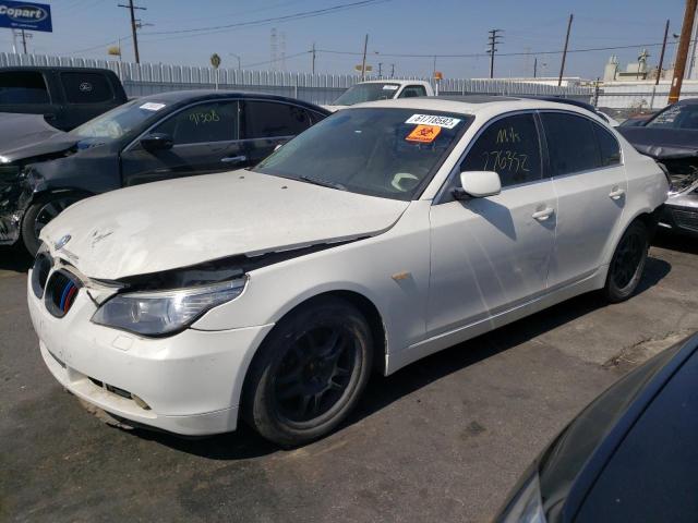 BMW 525 I 2004 with VIN WBANA53564B849189 - Photo from auction