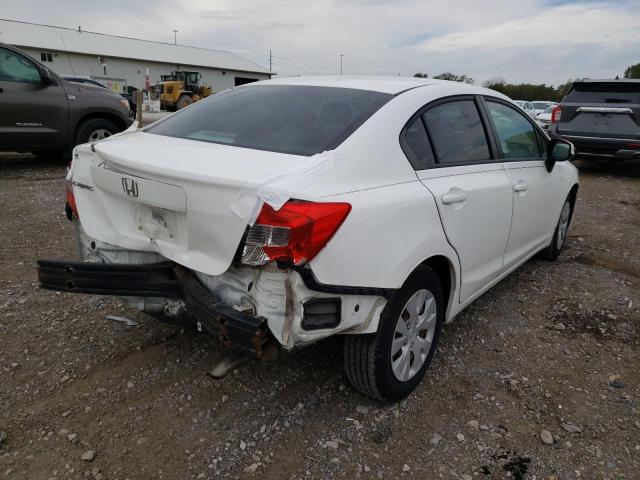 Photo 4 from auction – 2012 HONDA CIVIC LX with VIN 19XFB2F55CE011672