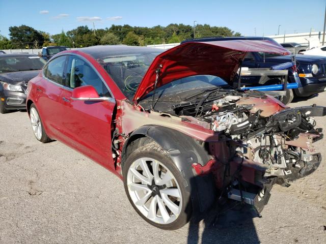 TESLA MODEL 3 2018 with VIN 5YJ3E1EA6JF015482 - Photo from auction