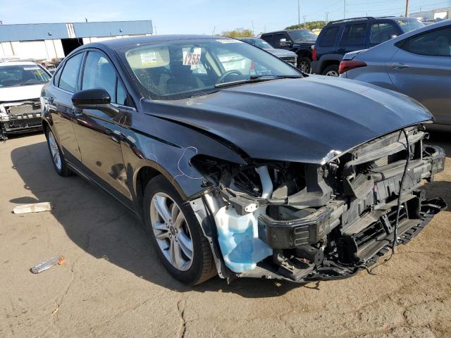 FORD FUSION SE 2018 with VIN 3FA6P0HD8JR256245 - Photo from auction