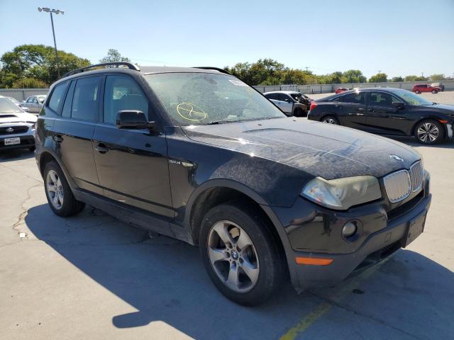 BMW X3 3.0SI 2008 with VIN WBXPC93498WJ11943 - Photo from auction