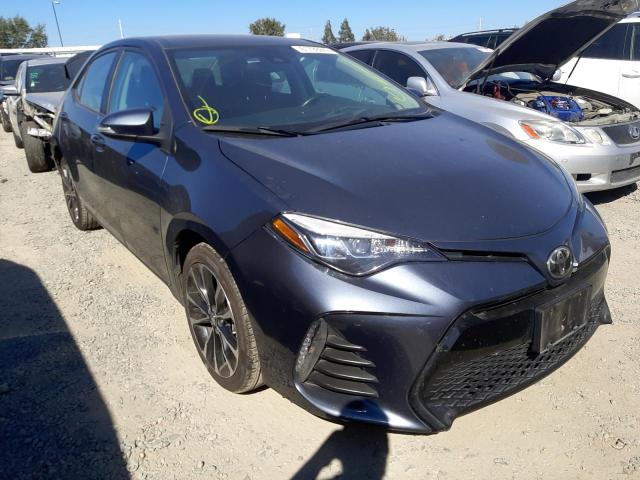 TOYOTA COROLLA L 2019 with VIN 2T1BURHE0KC186486 - Photo from auction