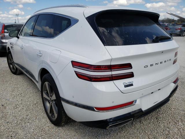 Photo 3 from auction – 2021 GENESIS GV80 BASE with VIN KMUHB4SB9MU054296