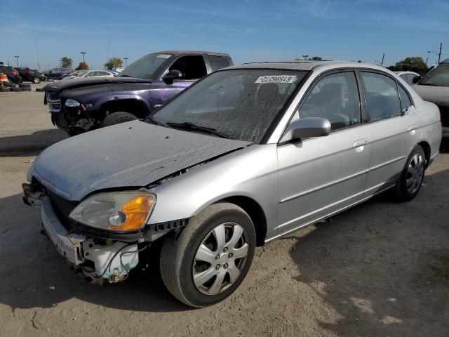 Photo 2 from auction – 2001 HONDA CIVIC EX with VIN JHMES267X1S003590