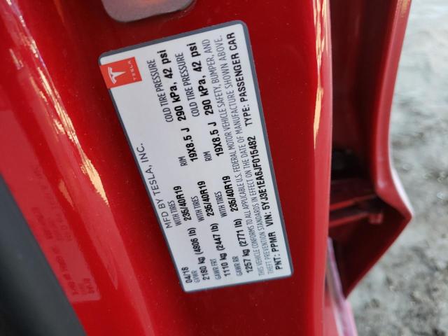 Photo 10 from auction – 2018 TESLA MODEL 3 with VIN 5YJ3E1EA6JF015482
