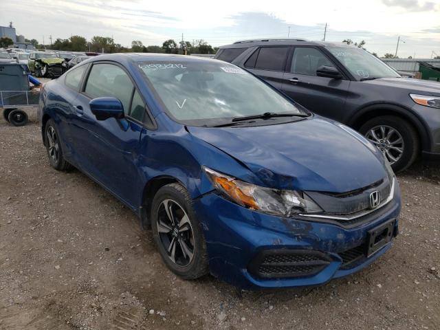 HONDA CIVIC EX 2014 with VIN 2HGFG3B89EH521829 - Photo from auction