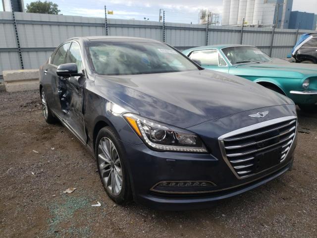 GENESIS G80 BASE 2017 with VIN KMHGN4JE4HU170444 - Photo from auction