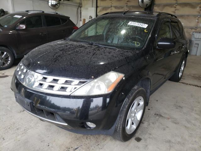 Photo 2 from auction – 2004 NISSAN MURANO SL with VIN JN8AZ08W54W333546