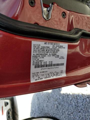 Photo 10 from auction – 2003 FORD CROWN VICT with VIN 2FAFP73W53X175340