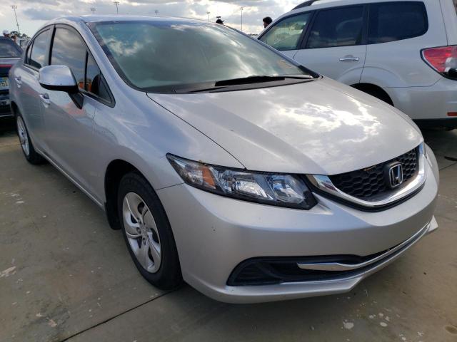 HONDA CIVIC LX 2013 with VIN 19XFB2F58DE093706 - Photo from auction