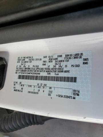 Photo 10 from auction – 2015 FORD F150 SUPER with VIN 1FTEW1CG4FKD09244