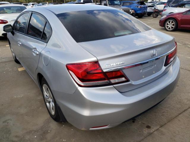 Photo 3 from auction – 2013 HONDA CIVIC LX with VIN 19XFB2F58DE093706