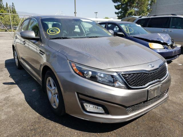 KIA OPTIMA LX 2015 with VIN 5XXGM4A71FG424445 - Photo from auction