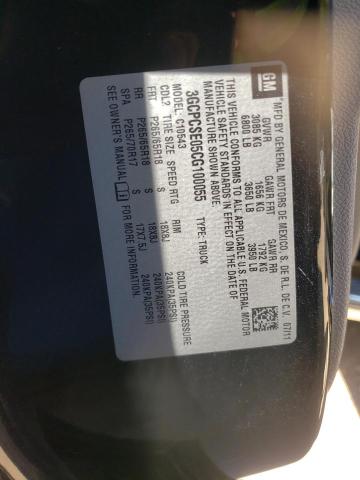 Photo 10 from auction – 2012 CHEVROLET SILVERADO with VIN 3GCPCSE05CG100055