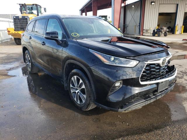 TOYOTA HIGHLANDER 2021 with VIN 5TDGZRBH3MS528596 - Photo from auction