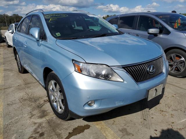 LEXUS RX 350 2010 with VIN 2T2BK1BA5AC015420 - Photo from auction