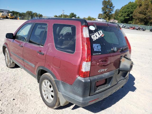 Photo 3 from auction – 2005 HONDA CR-V EX with VIN SHSRD78895U320241