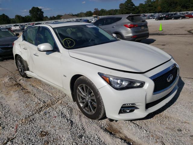 INFINITI Q50 PREMIU 2017 with VIN JN1EV7AP4HM739634 - Photo from auction