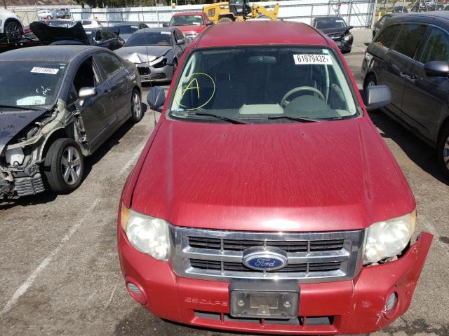 Photo 9 from auction – 2010 FORD ESCAPE XLS with VIN 1FMCU0C71AKC27726