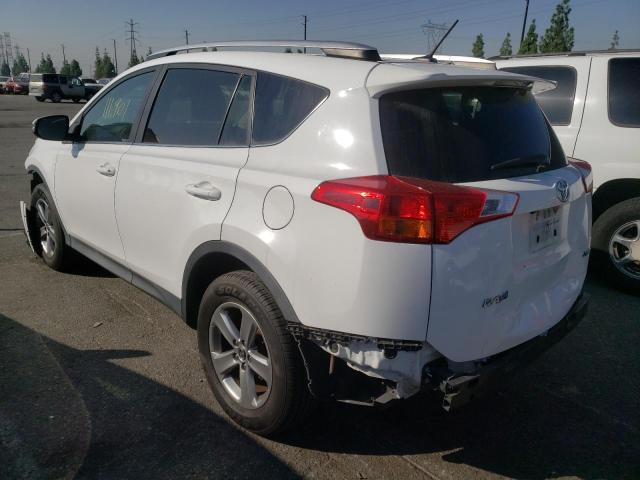 Photo 3 from auction – 2015 TOYOTA RAV4 XLE with VIN 2T3WFREV0FW178089