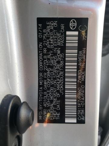Photo 10 from auction – 2014 TOYOTA PRIUS with VIN JTDKN3DU3E1788735