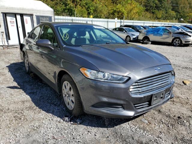 FORD FUSION S 2013 with VIN 3FA6P0G76DR195588 - Photo from auction