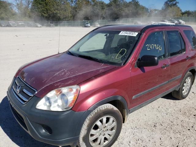 Photo 9 from auction – 2005 HONDA CR-V EX with VIN SHSRD78895U320241