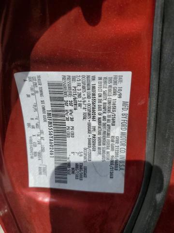 Photo 10 from auction – 2000 MERCURY SABLE LS P with VIN 1MEFM55S6YA602461