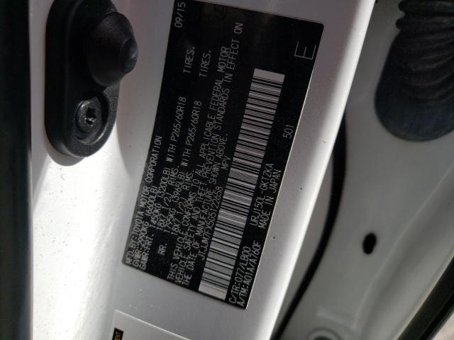 Photo 10 from auction – 2016 LEXUS GX 460 PRE with VIN JTJJM7FX5G5122658