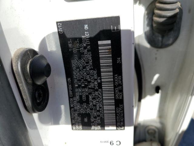 Фото 10 с аукциона – 2012 TOYOTA 4RUNNER SR с VIN JTEZU5JR5C5045458