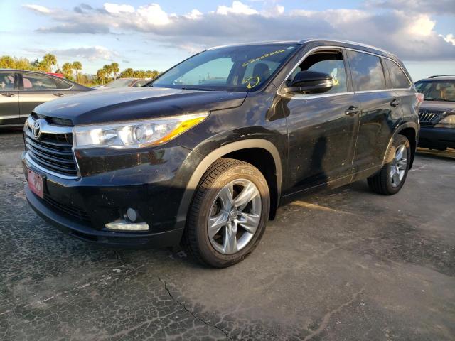 Photo 2 from auction – 2015 TOYOTA HIGHLANDER with VIN 5TDDKRFH1FS212831