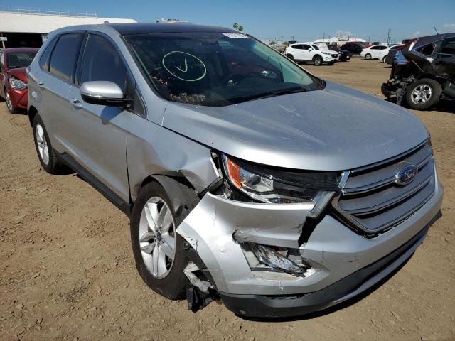 FORD EDGE SEL 2015 with VIN 2FMTK3J91FBB09351 - Photo from auction