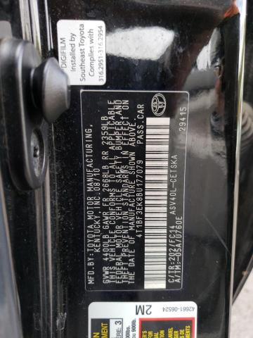 Photo 10 from auction – 2011 TOYOTA CAMRY BASE with VIN 4T1BF3EK8BU177079